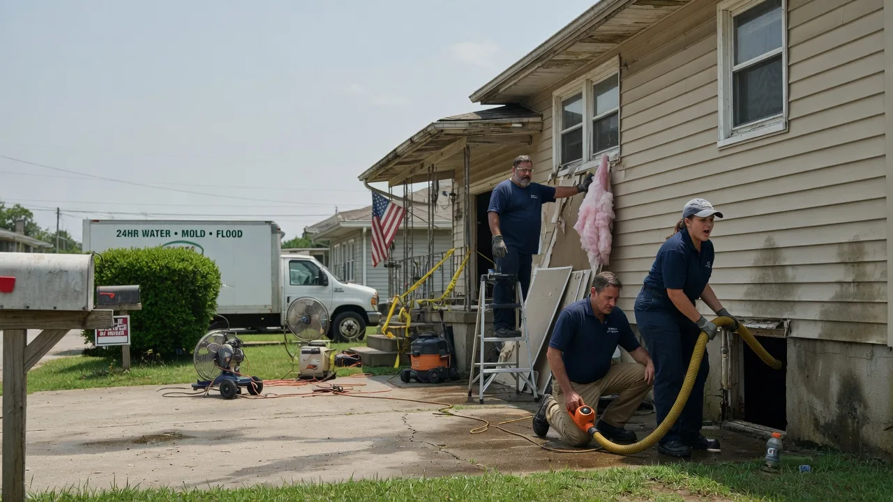 Water Damage Repair in Novelty, MO near me